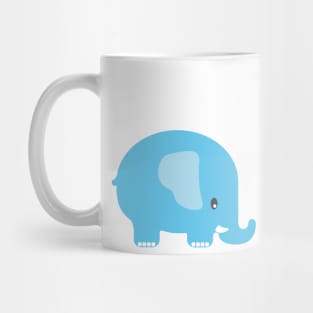 Blue Elephant Mug